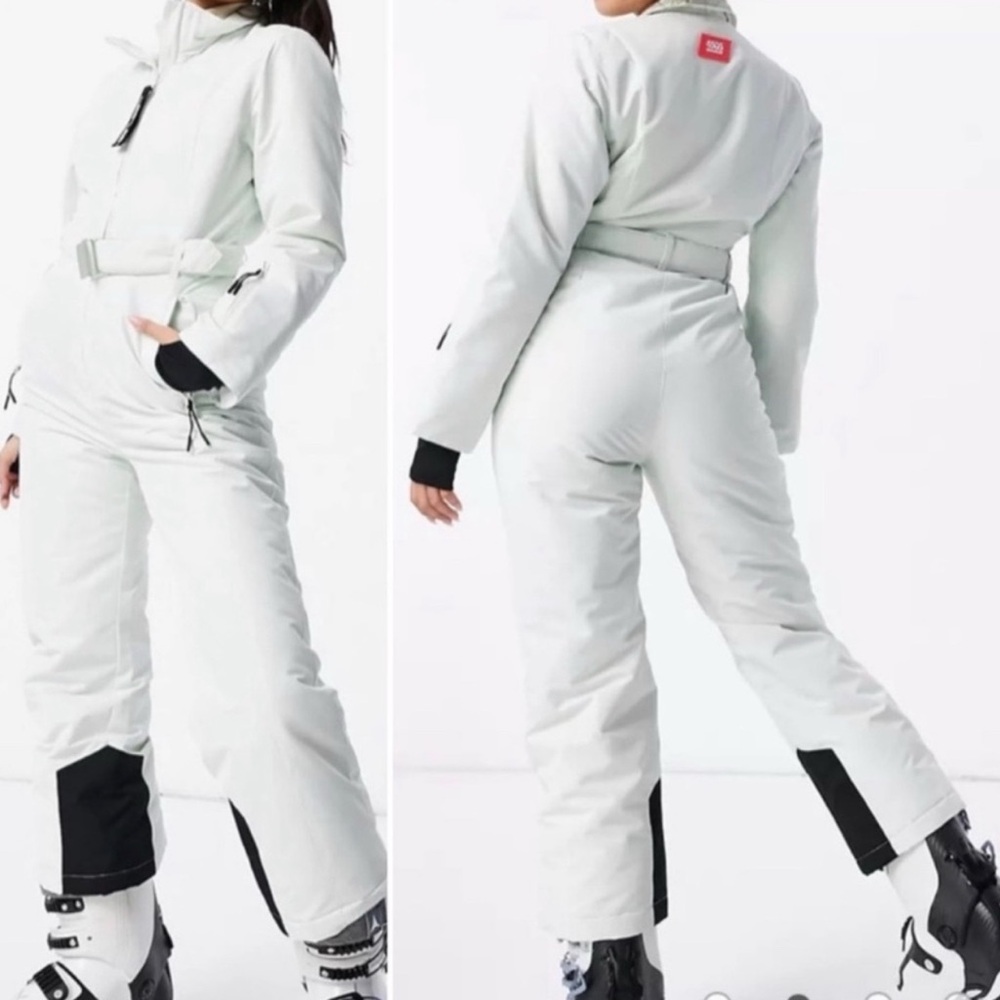 ASOS green Ski suit Jumpsuit - Picture 2 of 4